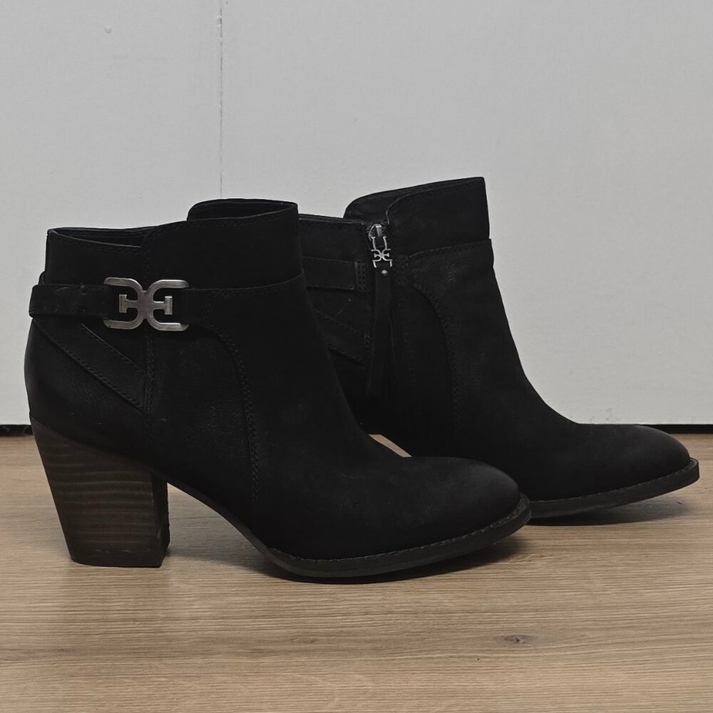 Sam Edelman Block Heel Booties Size 7